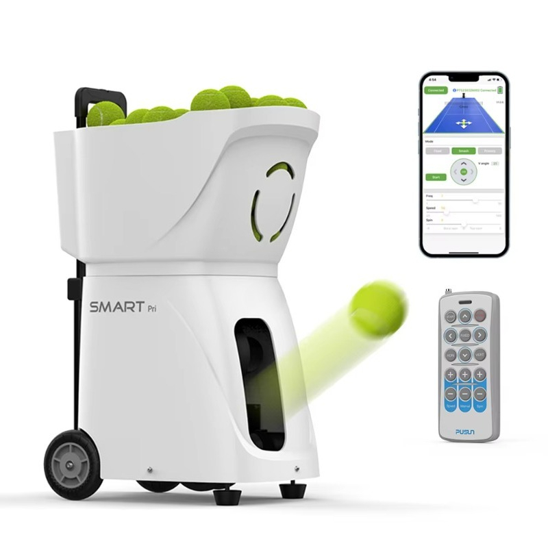 Sports Equipment App - APP Kontrollü Tenis Topu Makinesi Açık/Kapalı