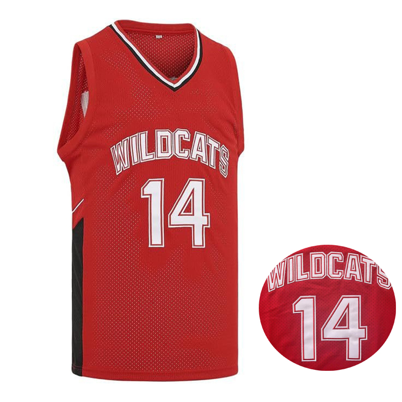 Sports Equipment Jersey - Film Vahşi Kediler Lisesi # 14