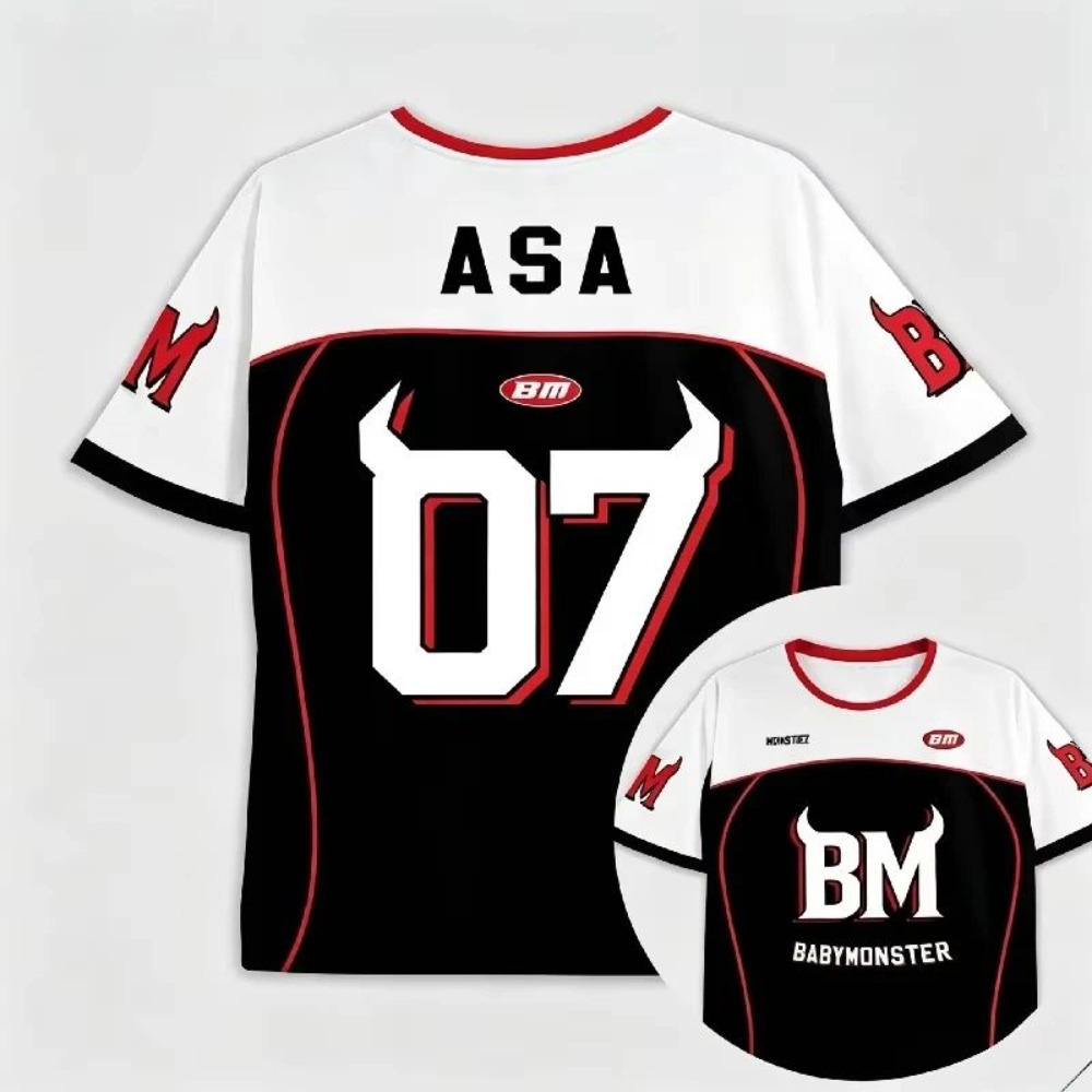 Sports Equipment Jersey - Yeni Moda BABYMONSTER Spor Forması Y2K