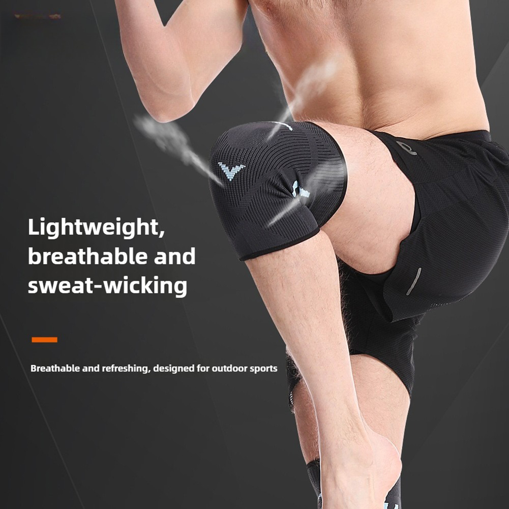 Sports Equipment Knee Support - Profesyonel Kaymaz Bisiklet Diz Desteği Açık