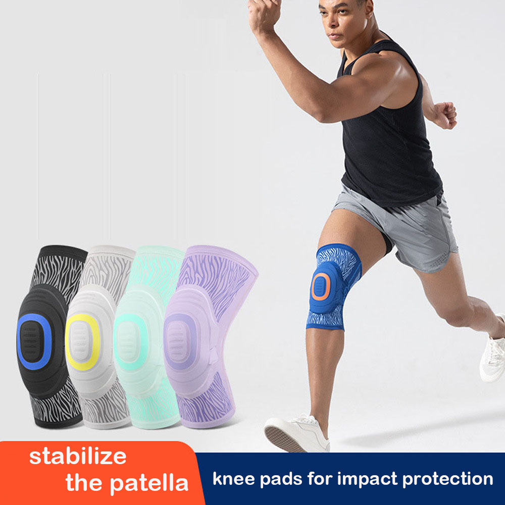 Sports Equipment Knee Support - 1 adet sıkıştırma anti-çarpışma spor diz