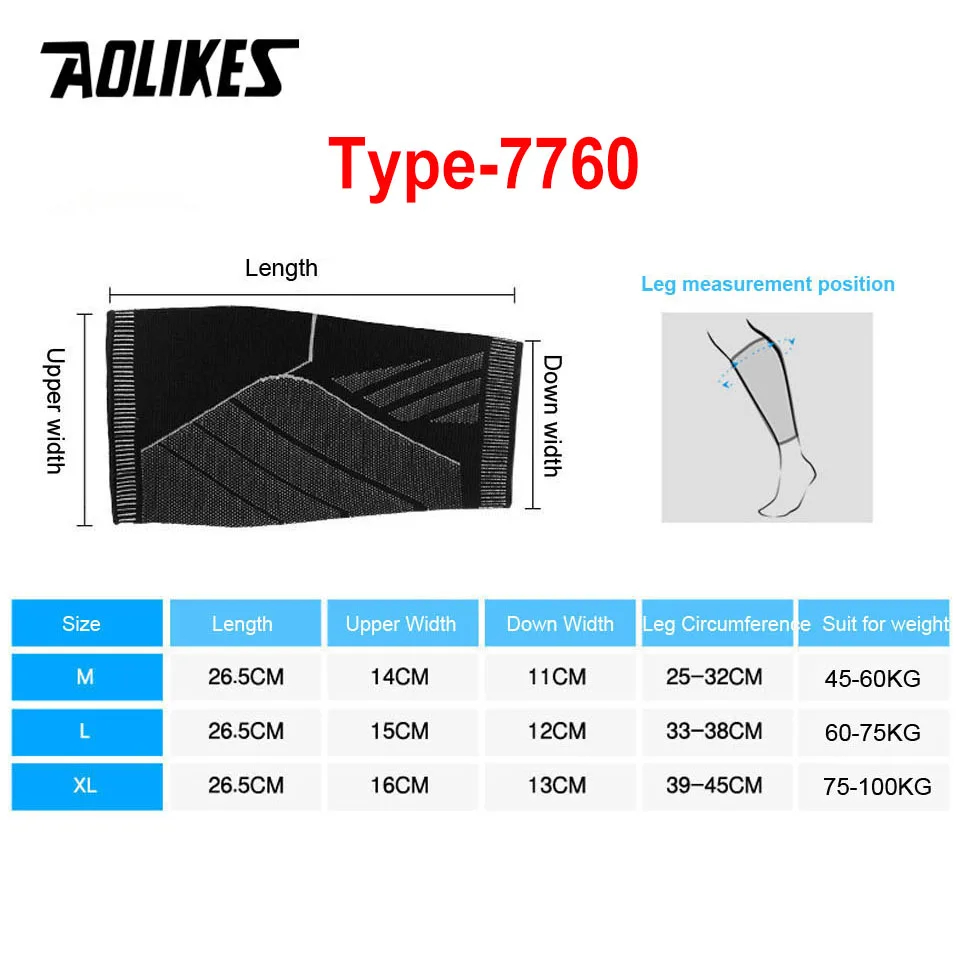 AOLIKES 1 adet spor sıkıştırma - Sports Equipment Knee Support incelemesi ve fiyatı
